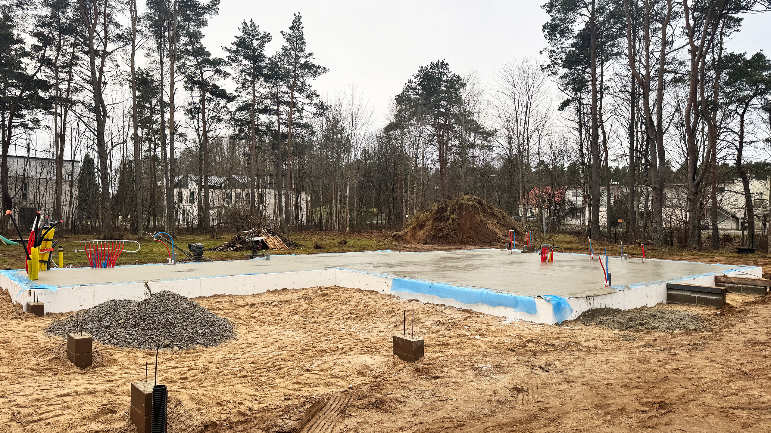 Männi tee maja vundament